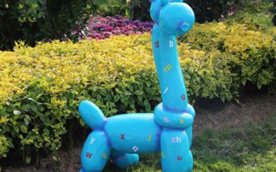 大型戶外幼兒園卡通玻璃鋼動(dòng)物休閑座椅雕塑